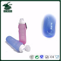 2016 OEM factory made good quality siliconefoldable water bottle